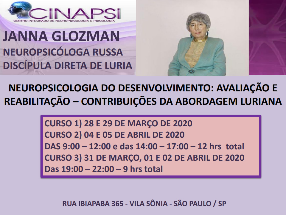 Curso Janna Glozman